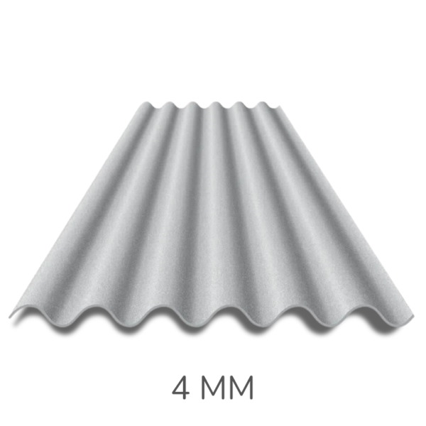 Telha de Fibrocimento 4mm Multilit 0,50×2,44m
