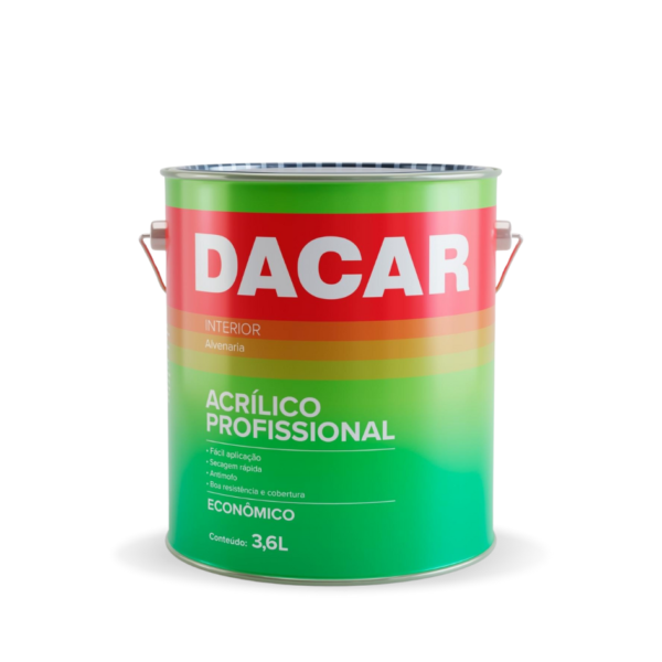 Tinta Dacar Acrílico Profissional – 3,6L