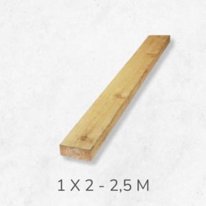 Ripa Pinus 1 x 2 - 2,5m